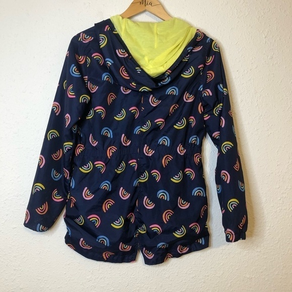 3/$25 🙌🏼 Cat & Jack Rainbow Print Long Jacket with Armpit Hole XL (14-16) - Picture 5 of 6